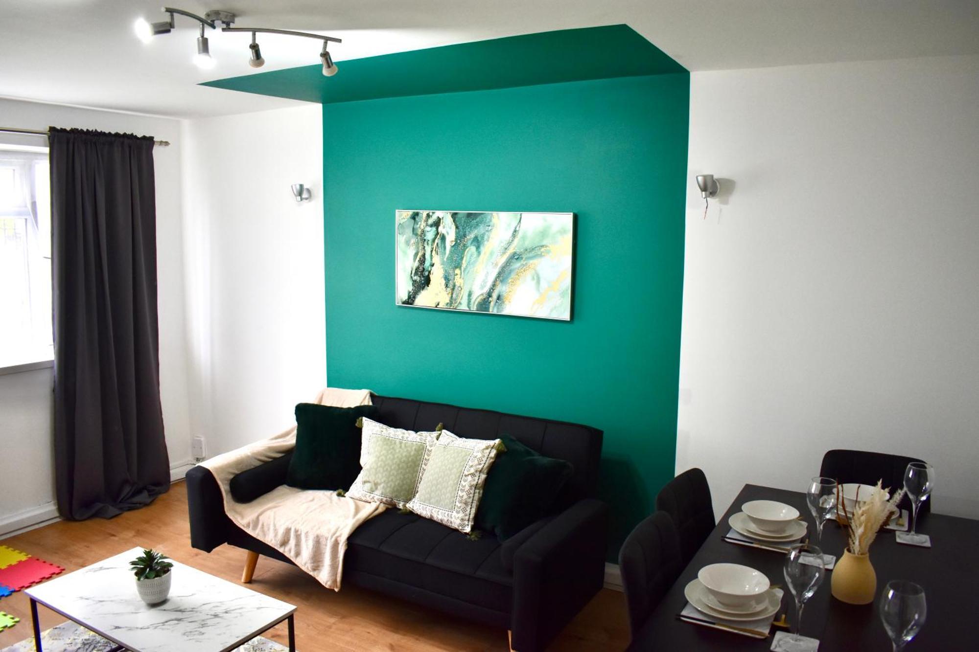 Luxury 2 Bedroom Apartment, Parking, Few Minutes Walk From Wembley Stadium Londra Exterior foto